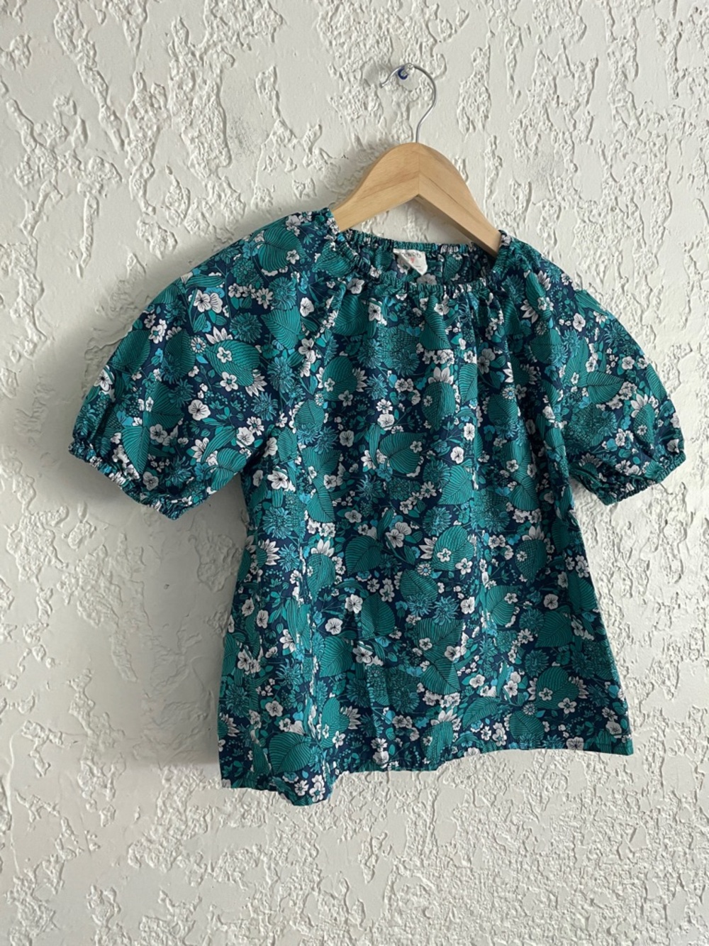 Jcrew Crewcuts Girls Floral Blouse Top 10/11 - Picture 2 of 6
